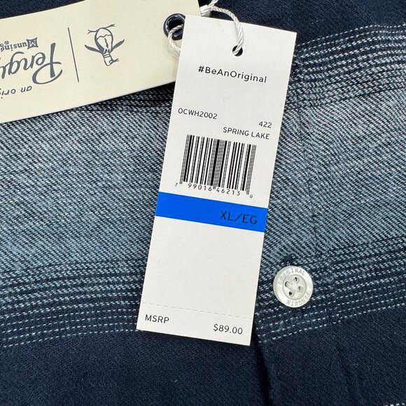 NWT Original Penguin Button Down Shirt XL Blue Stripe Spring Lake Mens $89 - Picture 12 of 12